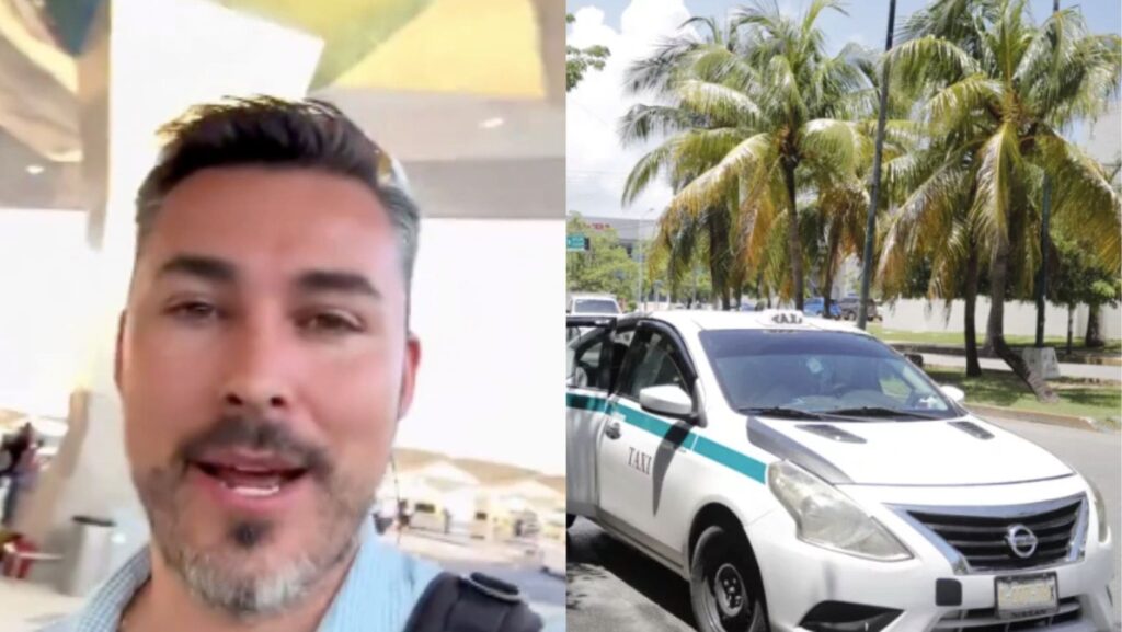 Turista denuncia cobro de casi 2 mil pesos de taxista de Cancún