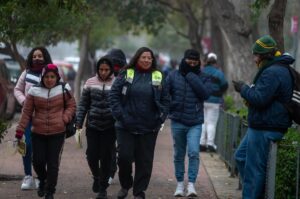 Vortice Polar generara al menos dos semanas de frio en Mexico.