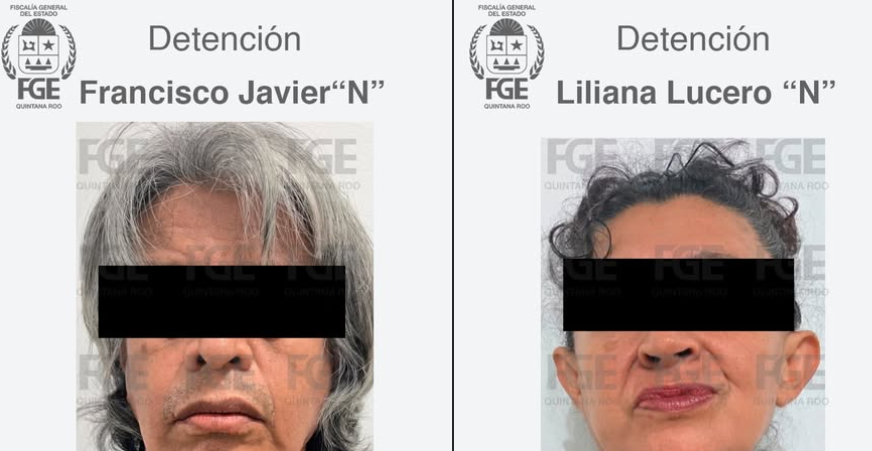 Capturan en Quintana Roo a pareja buscada por homicidio de un niño, ocurrido hace 25 años