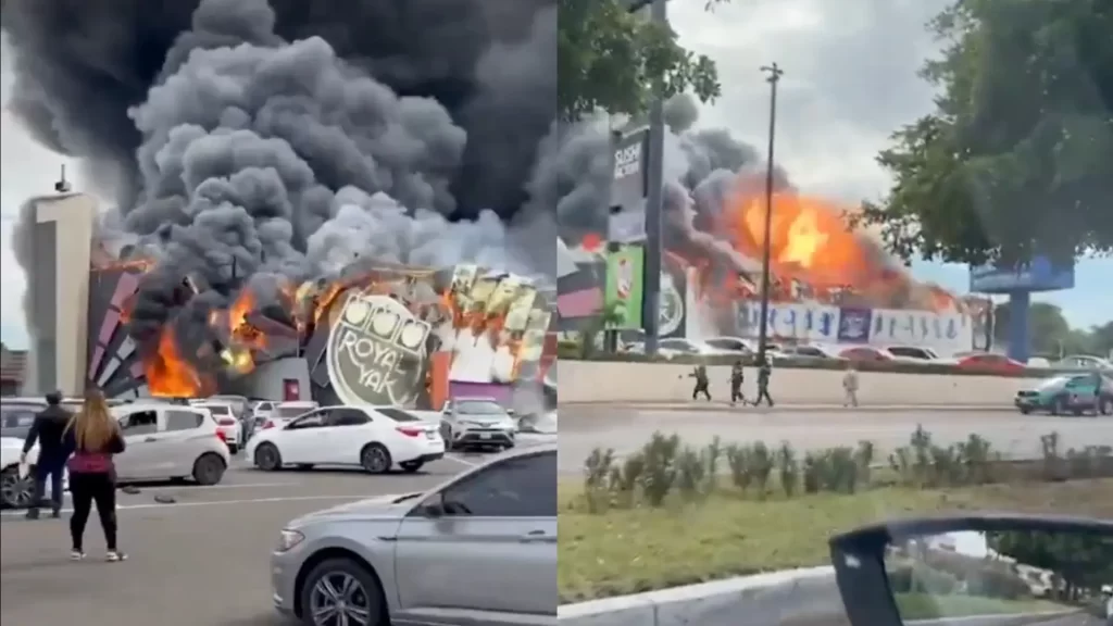 video incendio trampoline park culiacan sinaloa