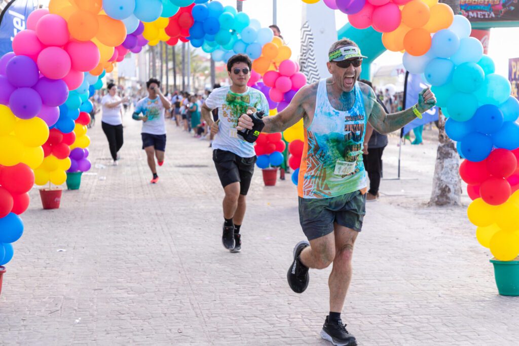 Fecha de la carrera Paint and Run Cozumel 2025