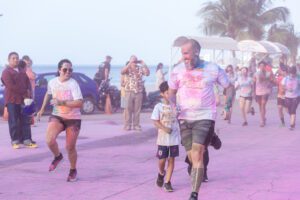 Fecha de la carrera Paint and Run Cozumel 2025.