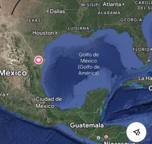 Golfo de México se vuelve Golfo de América en Google Maps