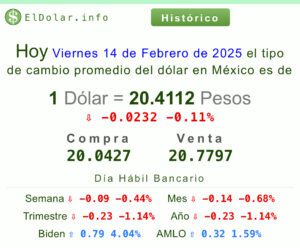 Tipo de cambio: Precio del dólar y las divisas