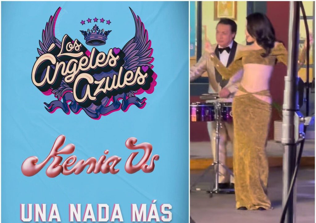 Kenia Os tendrá colaboración con Los Ángeles Azules