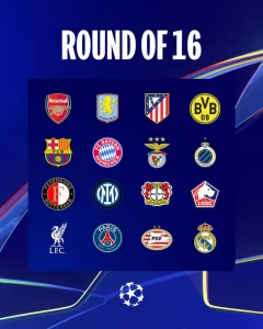 Listos los Octavos de Final de Champions League