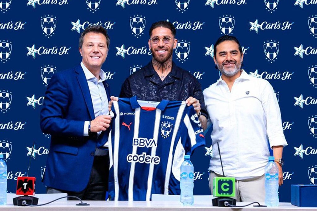 Sergio Ramos debutaría con Monterrey hasta marzo