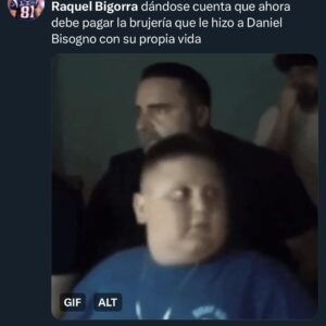 Raquel Bigorra lamenta muerte de Daniel Bisogno; en redes la critican