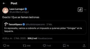 León Larregui propone cambiarle el nombre a las “Gringas” con queso en protesta a Trump