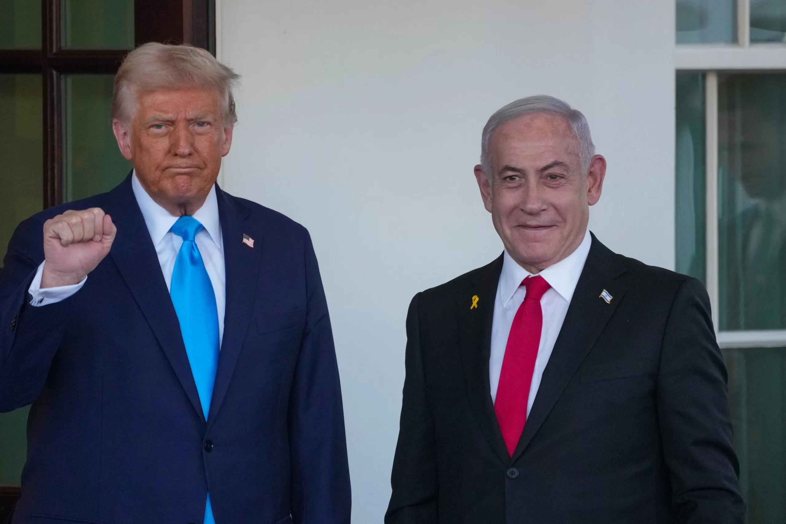 trump recibio a netanyahu en la casa blanca scaled