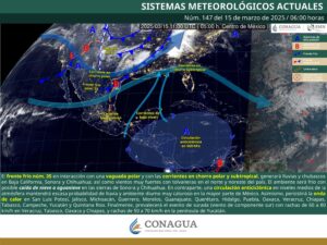 Clima hoy en Cancún y Quintana Roo: Parcialmente nublado, sin lluvia