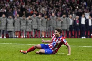 Atlético de Madrid: Julián Álvarez y su insólito penal anulado que los hiso caer