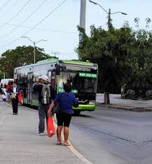 Camiones de transporte hibrido en Cancun en prueba piloto 0