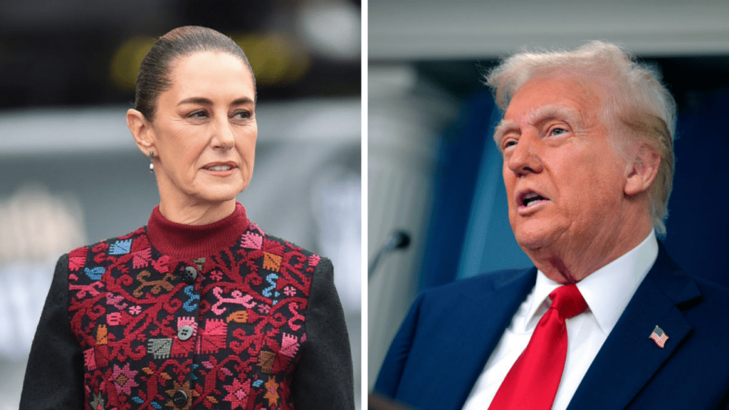 Claudia Sheinbaum y Donald Trump llegan a un acuerdo, suspensión temporal por aranceles