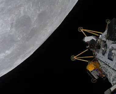 Nave espacial Athena logra aterrizar en la Luna pese a dificultades