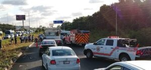 Accidente en carretera Playa del Carmen-Puerto Morelos deja al menos 11 heridos