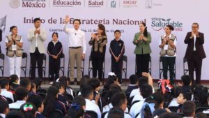 Jornada Vive saludable vive feliz inicia en escuelas de Mexico