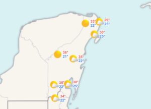 Clima en Quintana Roo