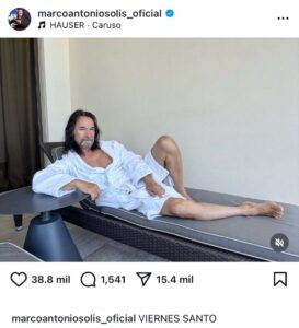 Marco Antonio Solís publica tremenda foto en pleno Viernes Santo 1 Marco Antonio Solís publica tremenda foto en pleno Viernes Santo