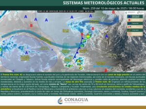 Clima hoy en Cancún y Quintana Roo: Cielo nublado con lluvias puntuales intensas 1 Clima hoy en Cancún y Quintana Roo: Cielo nublado con lluvias puntuales intensas