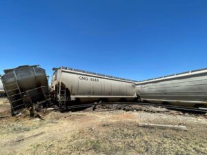 Tren descarrila 17 vagones en Zacatecas 