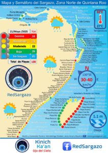 ¿Cuándo hay más sargazo en Cancún? Fechas clave y recomendaciones