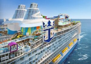 Barco de Royal Caribbean en Cozumel 1