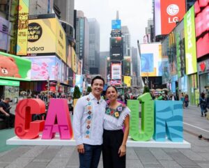 La marca Cancún brilla en Times Square como parte de una campaña global de promoción