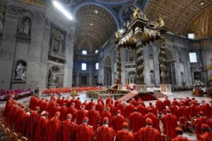 133 cardenales de 71 países reunidos en el Cónclave para elegir al nuevo Papa