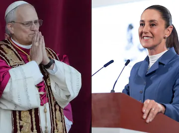 Sheinbaum invitará al Papa León XIV a visitar México