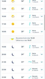 Clima hoy