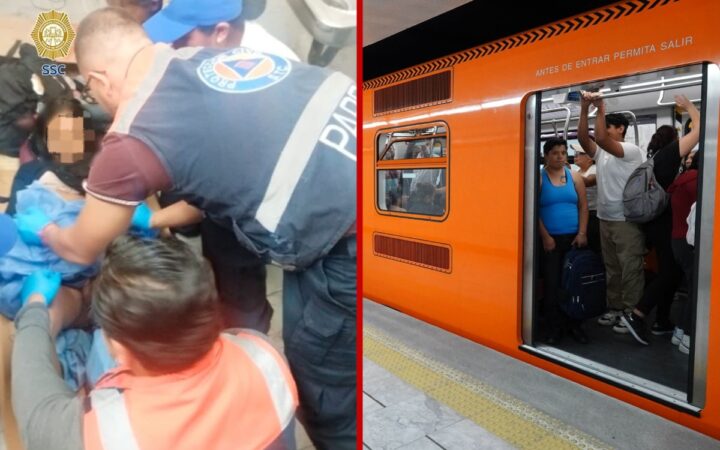 Menor de 13 años da a luz en el Metro de la CDMX