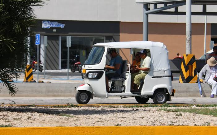 Mototaxis en Quintana Roo