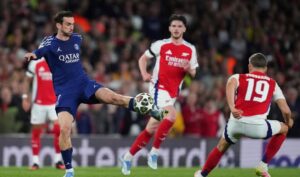 PSG vs Arsenal Champions League 0
