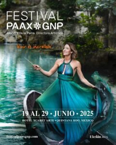 Alondra de la Parra engalanará el Día de las Madres en el Festival Paax 2025