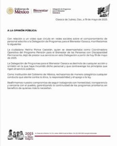 Captan a funcionaria ebria en Oaxaca y renuncia tras escándalo