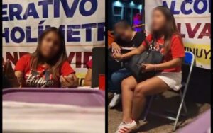 Captan a funcionaria ebria en Oaxaca y renuncia tras escándalo
