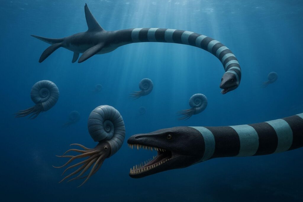 Descubren nueva especie de reptil marino que vivió hace 85 millones de años