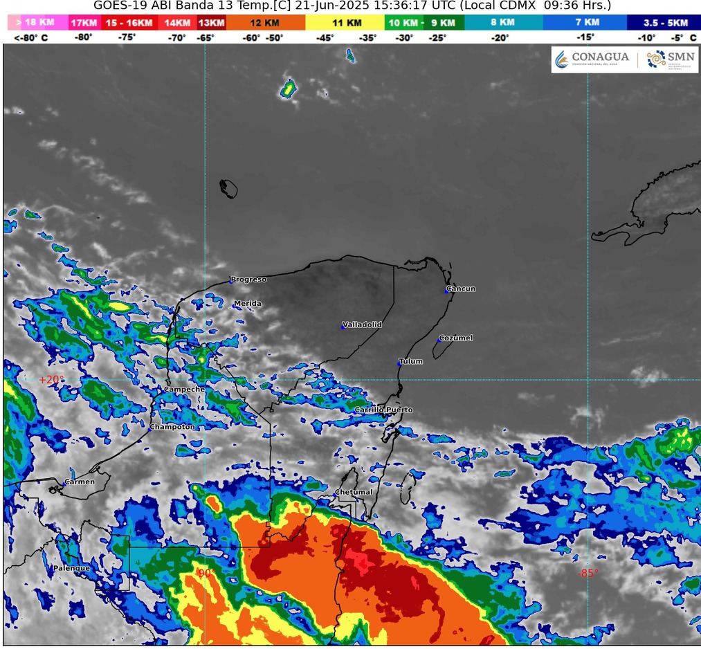 Clima hoy en Cancún y Quintana Roo: Ambiente cálido y cielo despejado