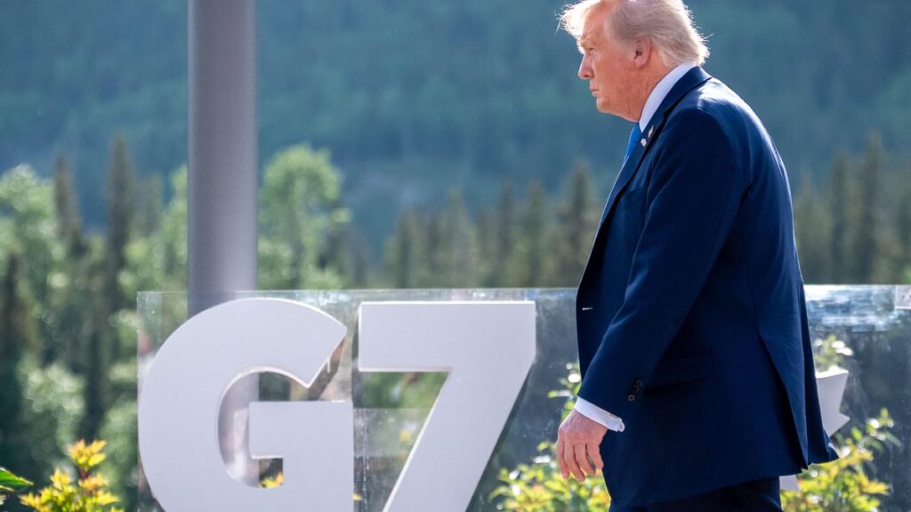 Donald Trump se retira del G7 ante escalada militar entre Israel e Irán