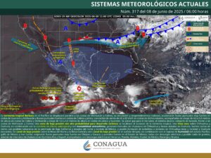 Clima hoy en Cancún y Quintana Roo: Cielo nublado, con chubascos