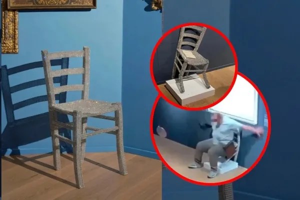 600x400 video viral turista se sento sobre silla van ghog museo causo destrozo 1087958 114650