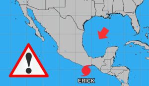 Inundaciones mortales y olas destructivas con la llegada del huracán Erik 