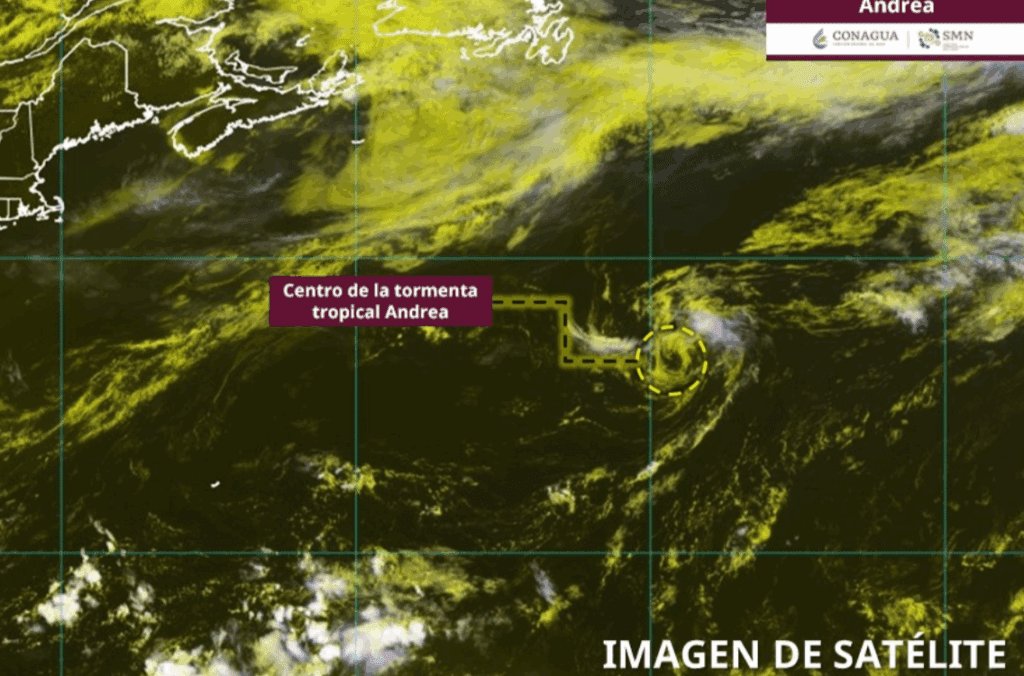 ANDREA TORMENTA TROPICAL
