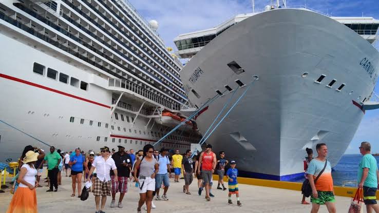 Cuarto muelle de cruceros en Cozumel