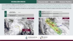 Huracán Erick se fortalece, tocará tierra como categoría 3: Trayectoria y estados afectados