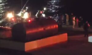 Hundimiento embarcacion en Cozumel 0