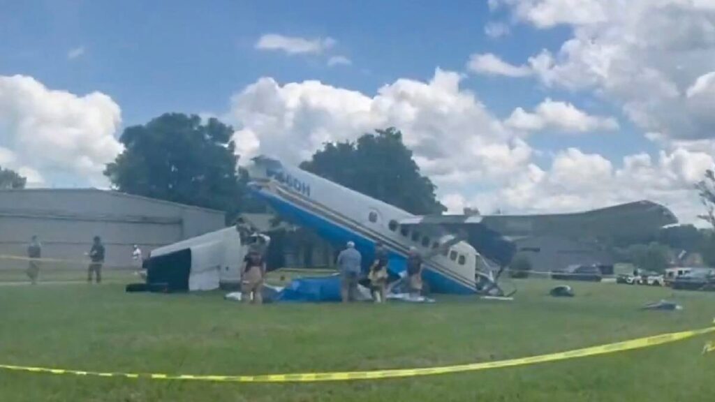 Avión con 20 pasajeros se estrella en Tennessee: solo 4 resultaron heridos de gravedad