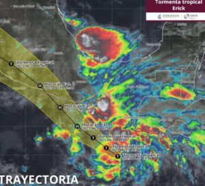Tormenta tropical Erick: Impactará en México como huracán categoría 2