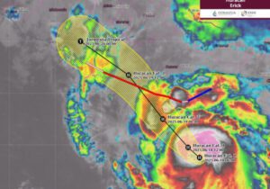 Erick ya es huracán categoría 1 y ocasionará lluvias en Chiapas, Oaxaca y Guerrero